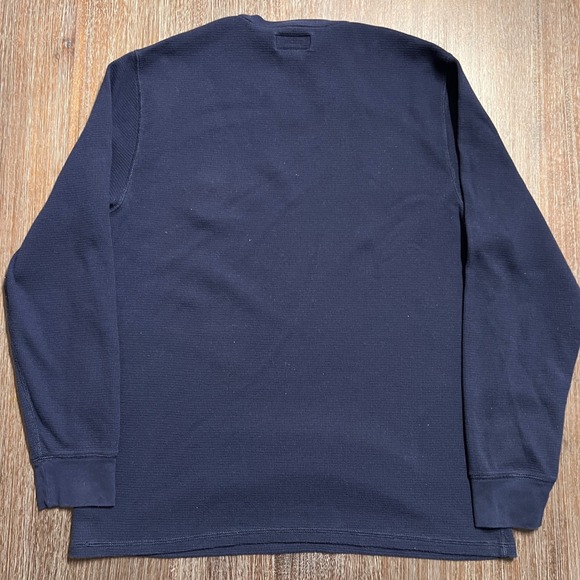 Polo Ralph Lauren Mens Sleepwear Long Sleeve Thermal Shirt Embroidered Bear XL - Picture 3 of 10
